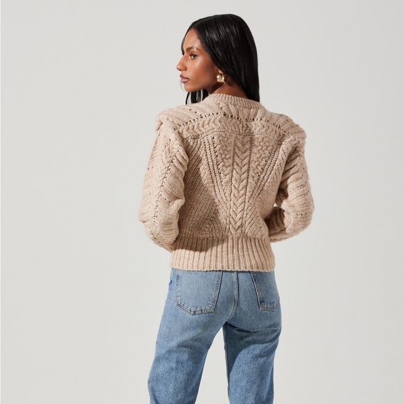 ASTR the Label Tabitha Cable Knit Sweater - Picture 3 of 3